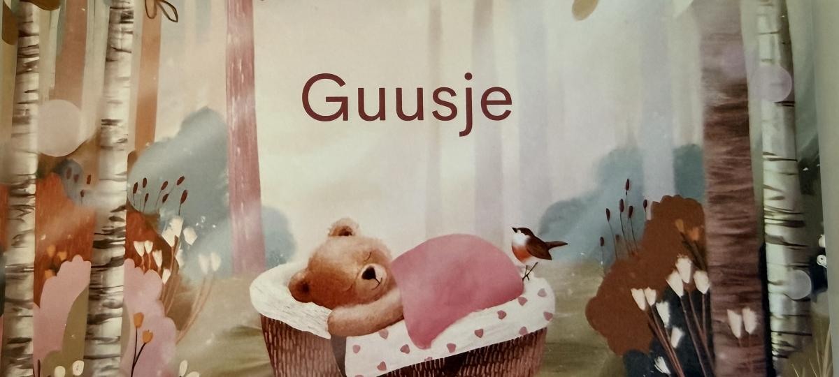 Guusje geboortekaartje